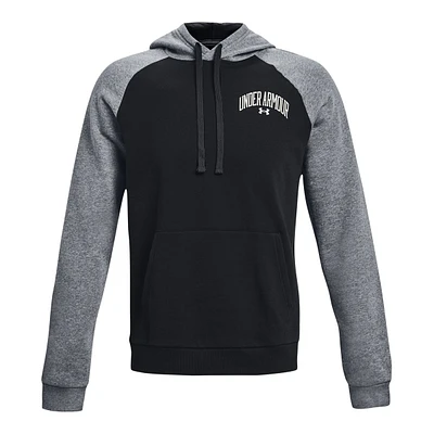 Under Armour Men's Rival Fleece Pullover Colorblock Hoodie