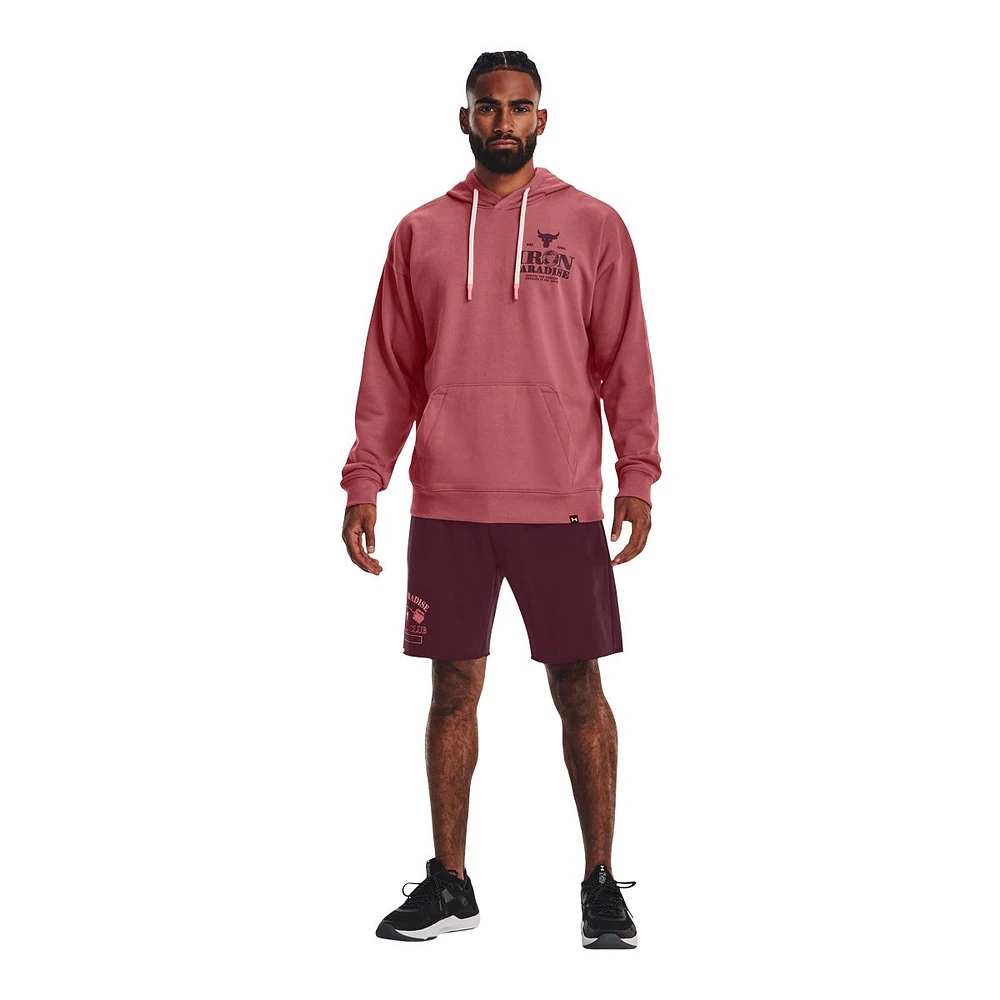 Under Armour Men's Project Rock Heavy Terry Pullover Hoodie