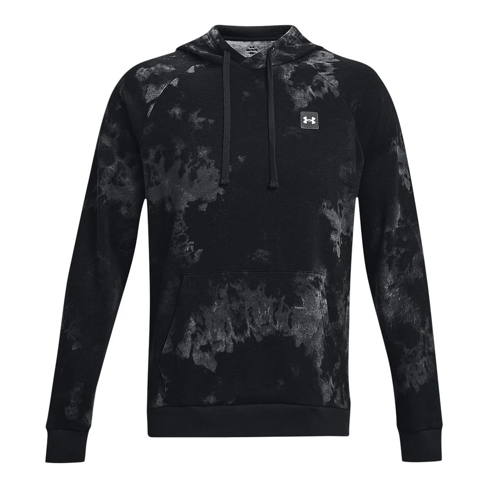 Under Armour Men's Rival Fleece Pullover Dye Hoodie