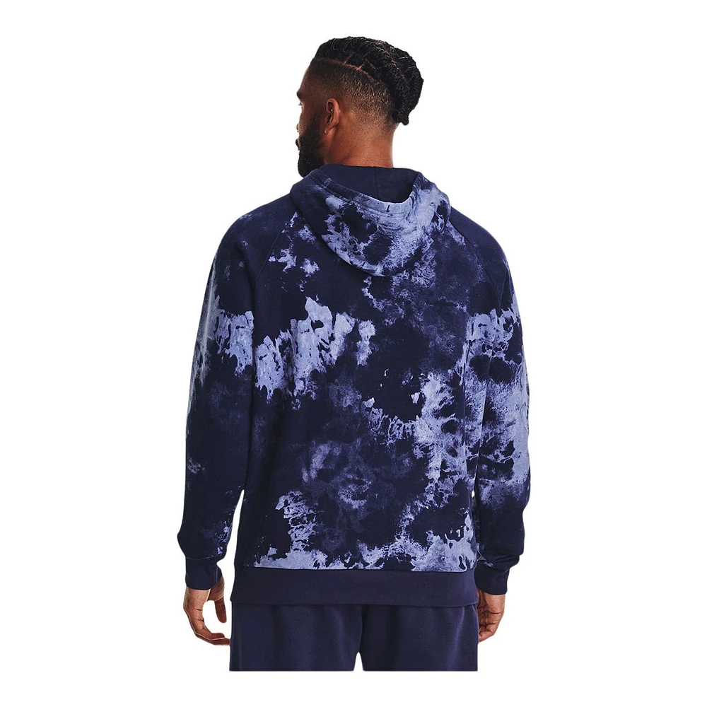 Under Armour Men's Rival Fleece Pullover Dye Hoodie