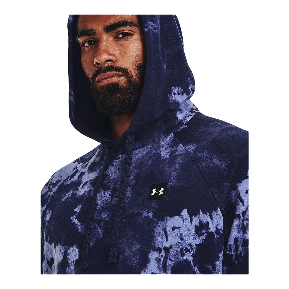 Under Armour Men's Rival Fleece Pullover Dye Hoodie