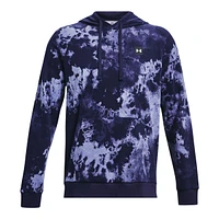 Under Armour Men's Rival Fleece Pullover Dye Hoodie