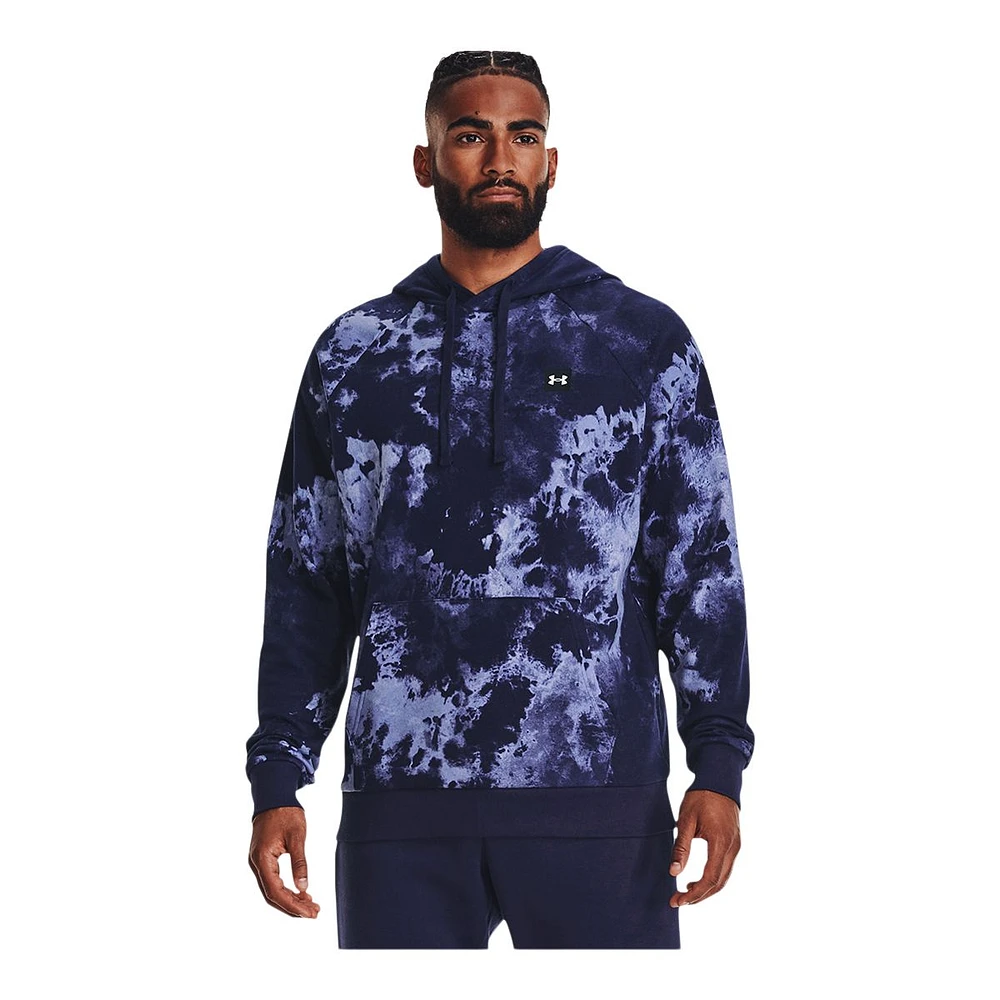 Under Armour Men's Rival Fleece Pullover Dye Hoodie