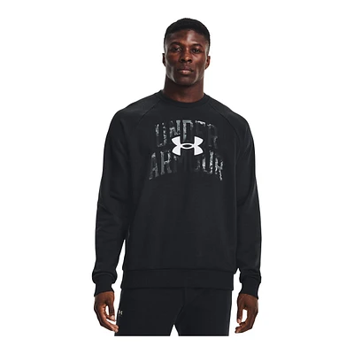 Under Armour Men's Rival Fleece WM Dye Sweatshirt