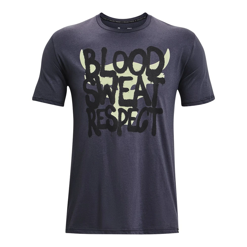 Under Armour Men's Project Rock BSR Payoff T Shirt