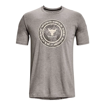 Under Armour Men's Project Rock Globe T Shirt