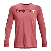 Under Armour Men's Project Rock Respect Long Sleeve T Shirt