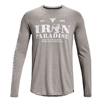 Under Armour Men's Project Rock Iron Paradise Long Sleeve T Shirt