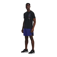 Under Armour Men's Run Anywhere Stack Graphic T Shirt