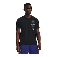 Under Armour Men's Run Anywhere Stack Graphic T Shirt