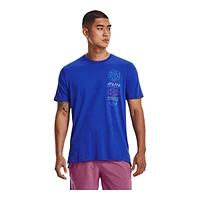 Under Armour Men's Run Anywhere Stack Graphic T Shirt