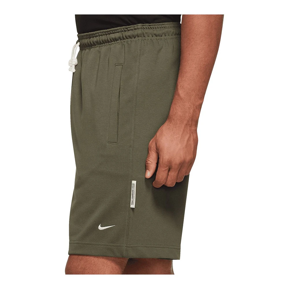 Nike Men's Standard Issue French Terry Shorts, Dri-FIT