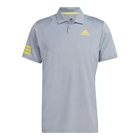 adidas Men's Club 3-Stripe Polo T shirt