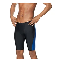 Speedo Men's Eco Prost Solid Splice Swim Jammer Trunks, Fully Lined