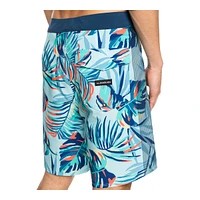 Quiksilver Men's Highlite Arch Swim Boardshorts, 19", Quick-Dry