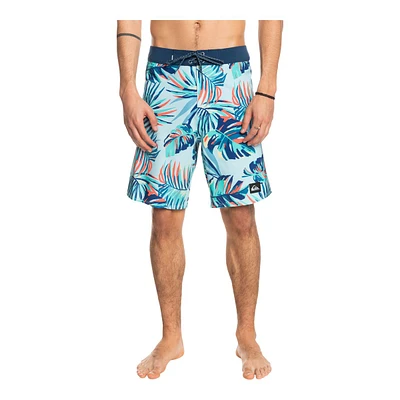 Quiksilver Men's Highlite Arch Swim Boardshorts, 19", Quick-Dry