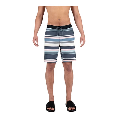 Saxx Men's Betawave 2 1 Swim Boardshorts, 19", Quick-Dry, With Mesh Liner