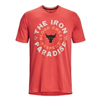 Under Armour Men's Project Rock Iron Circle T Shirt