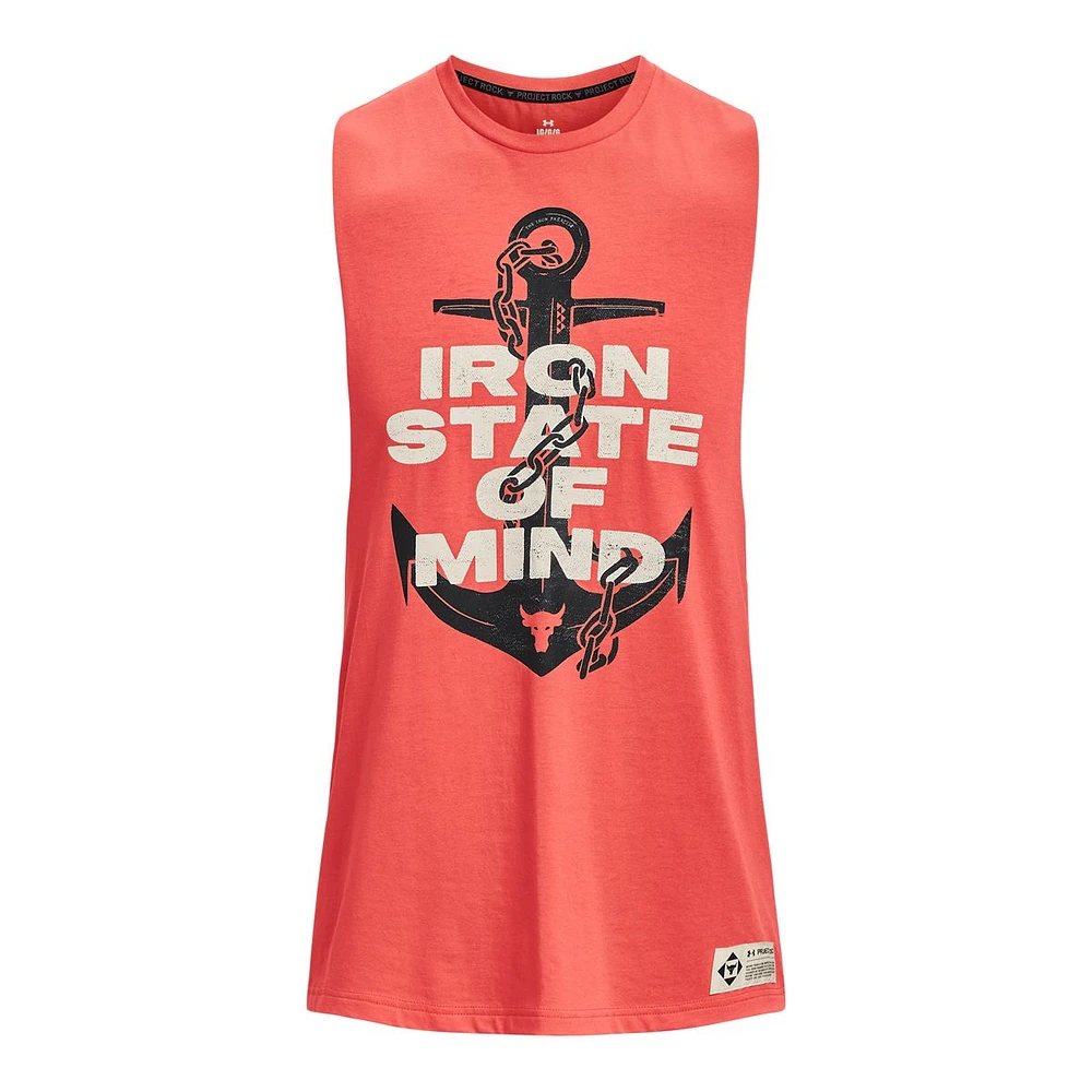 Under Armour Men's Project Rock Iron SOM Muscle Tank