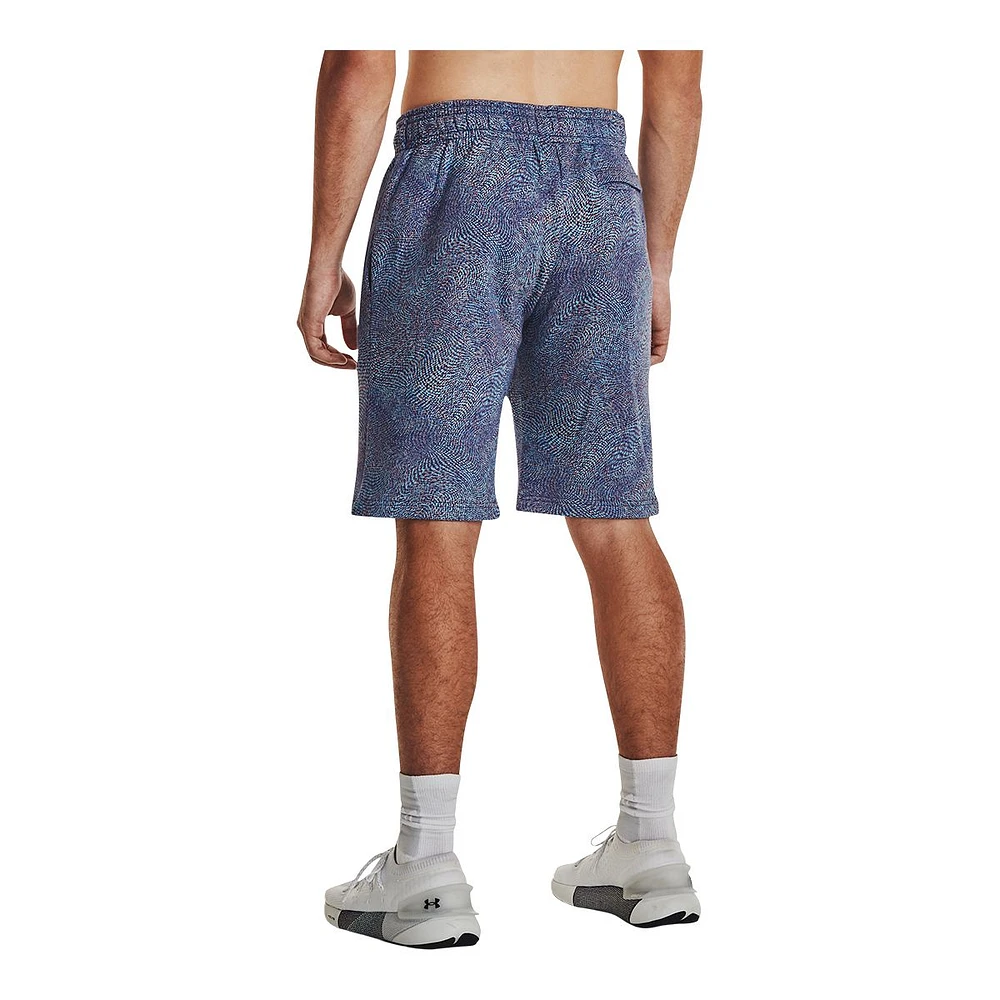 Under Armour Men's Rival Fleece Printed Shorts