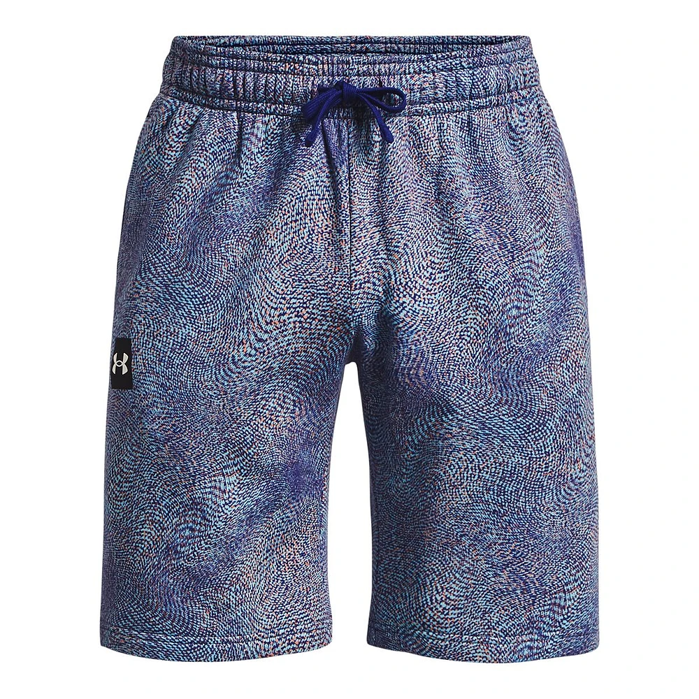 Under Armour Men's Rival Fleece Printed Shorts