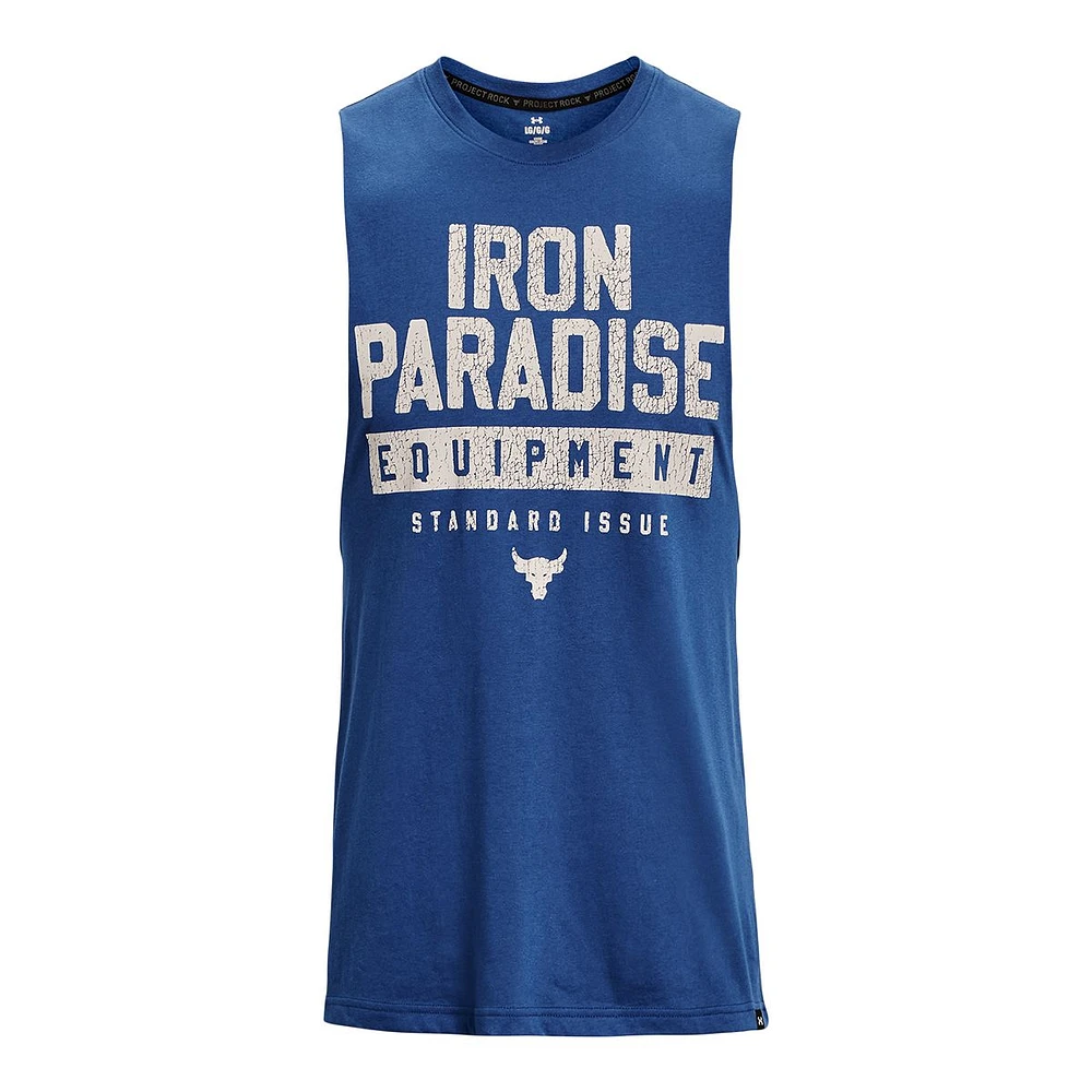 Under Armour Men's Project Rock Iron Paradise Tank