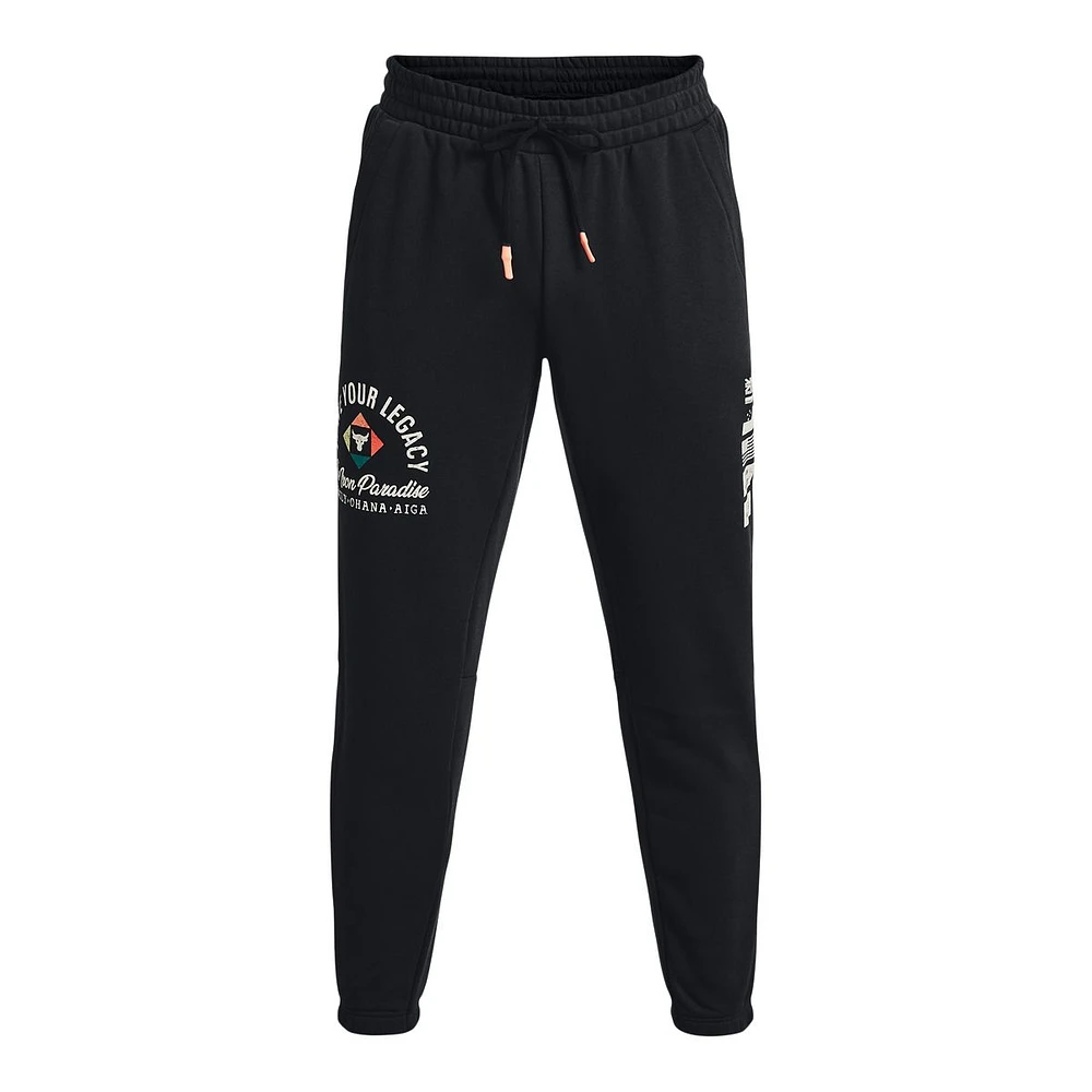 Under Armour Men's Project Rock Legacy Heavyweight Terry Pants