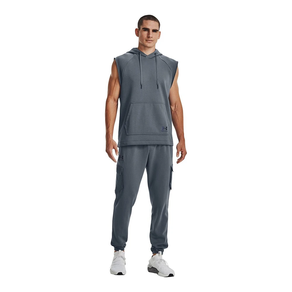 Under Armour Men's Heavyweight Terry Cargo Jogger Pants