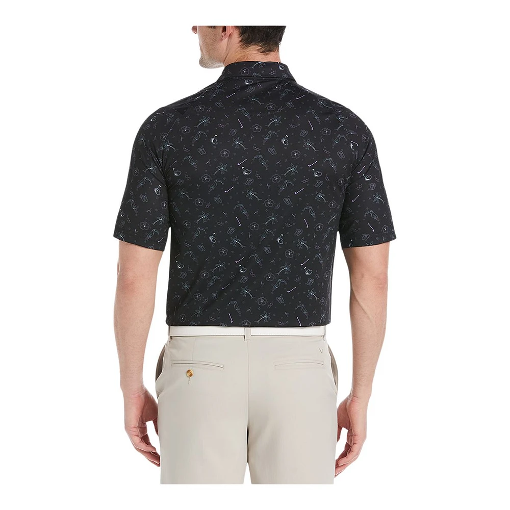 Callaway Men's Conversational Print Polo T Shirt