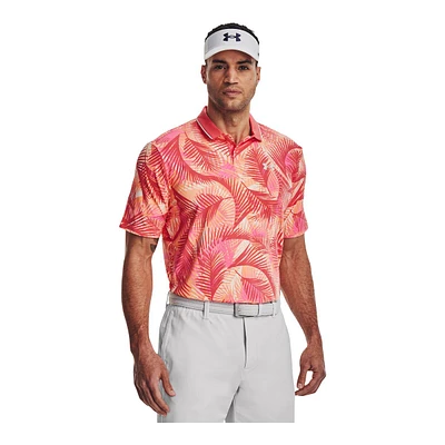 Under Armour Men's Iso-Chill Graphic Palm Polo T Shirt