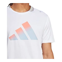 adidas Men's Run Icons 3 Bar T Shirt