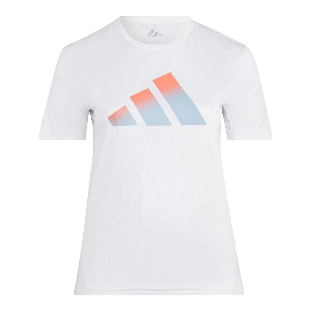 adidas Men's Run Icons 3 Bar T Shirt