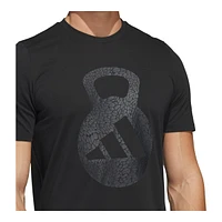 adidas Men's Kettlebell Logo T Shirt