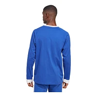 adidas Originals Men's 3-Stripes Long Sleeve T Shirt