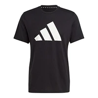 adidas Men's Extended TR 3 Bar Logo T Shirt