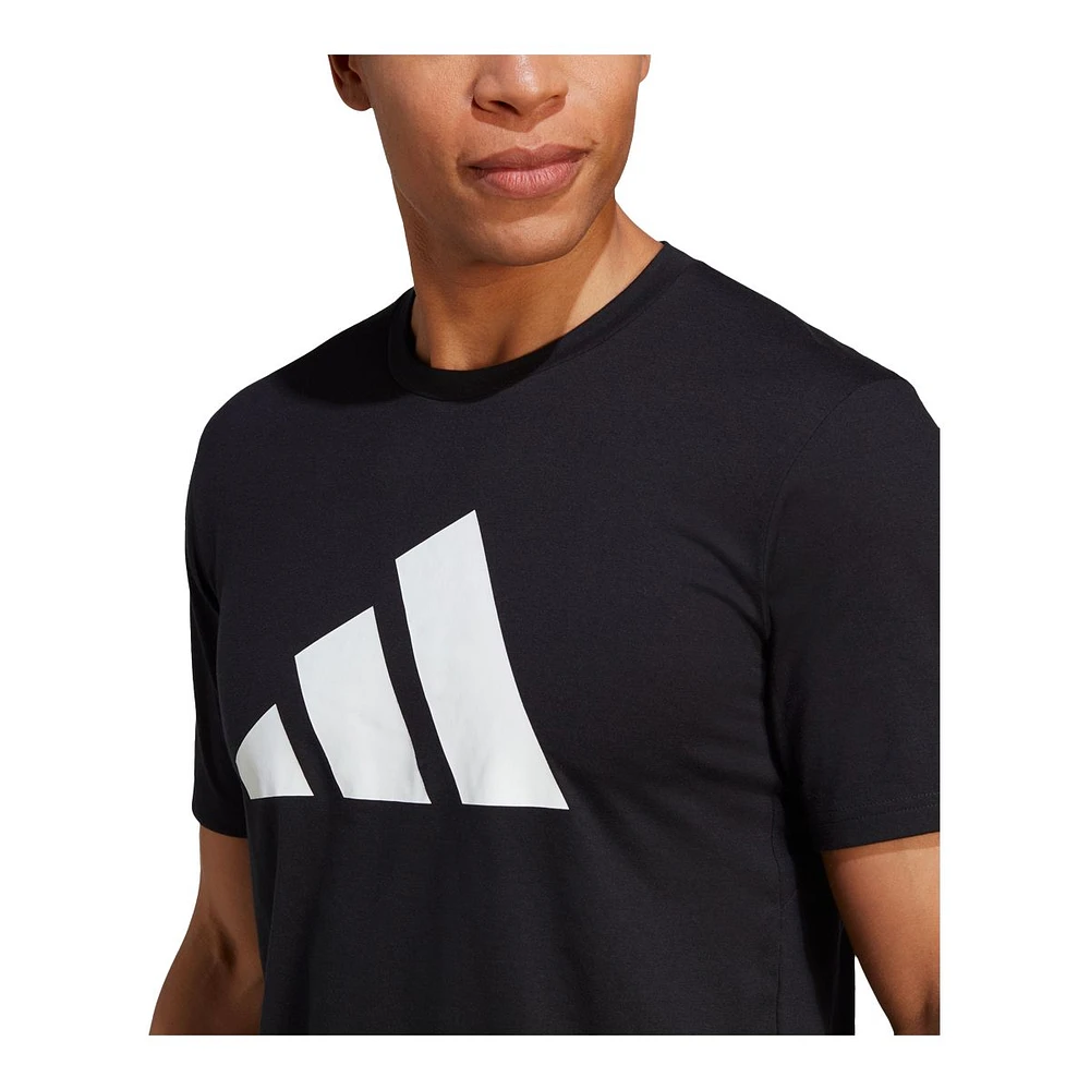 adidas Men's Extended TR 3 Bar Logo T Shirt