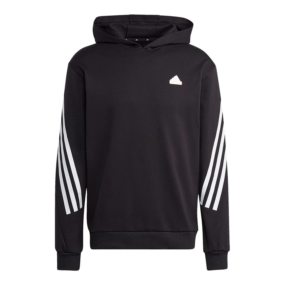 adidas Men's Sportswear FI 3-Stripe Pullover Hoodie