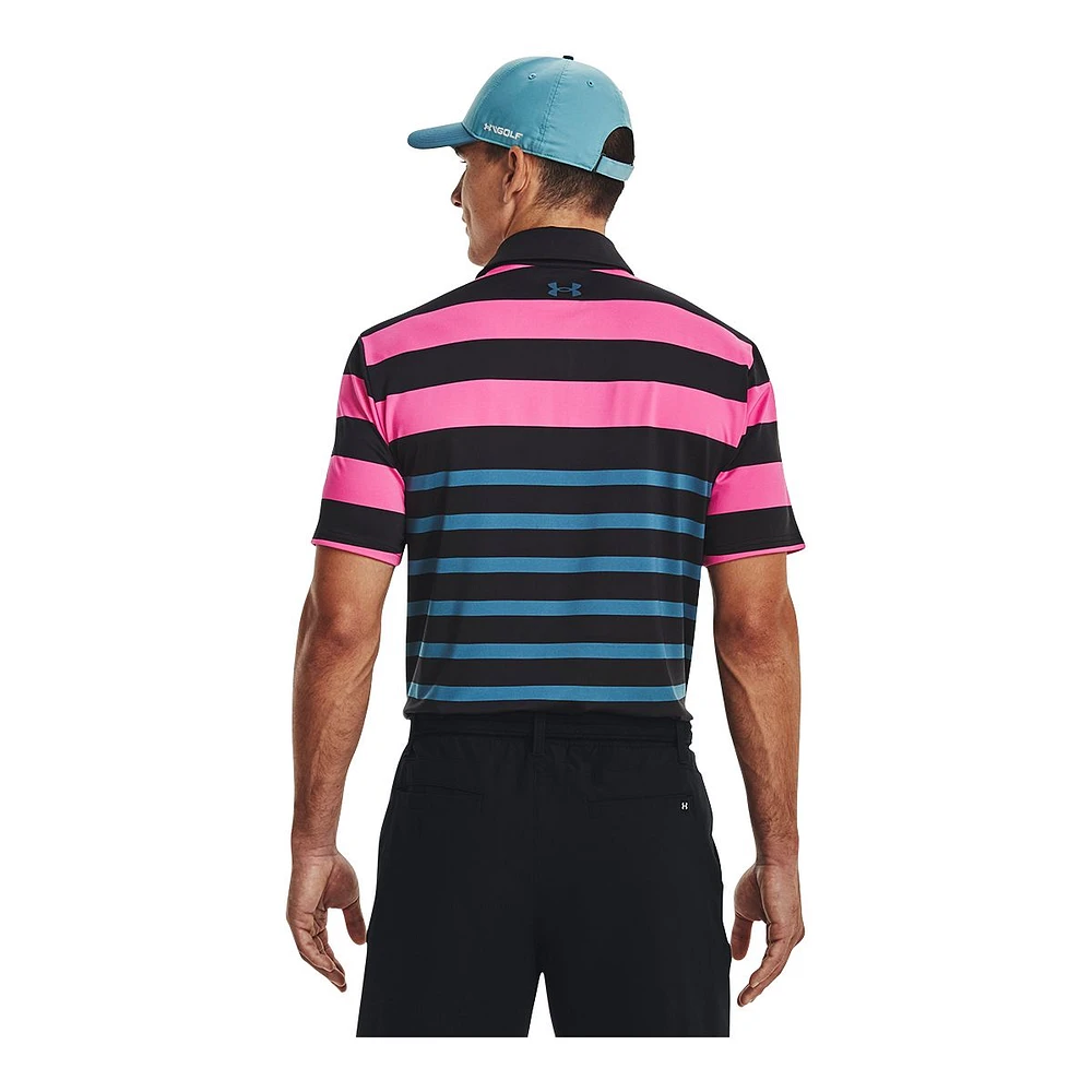 Under Armour Men's Playoff Polo 3.0 Stripe T Shirt