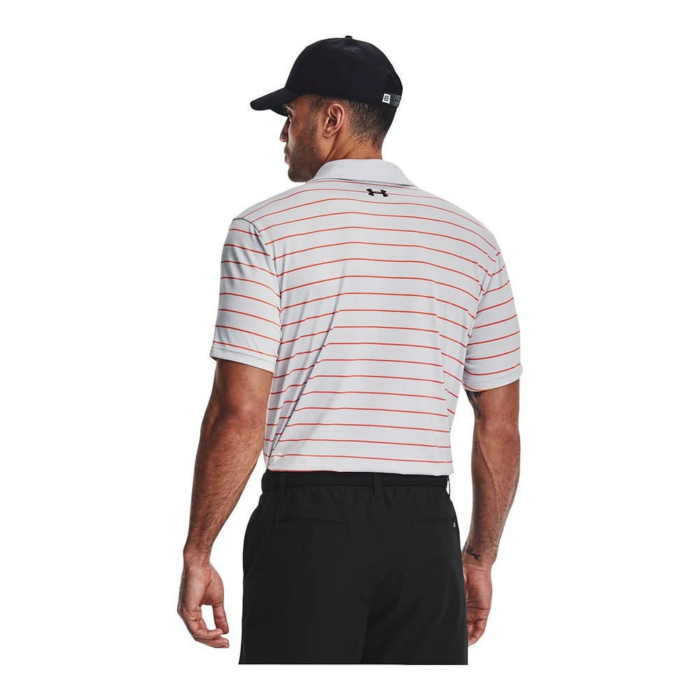 Under Armour Men's Playoff Polo 3.0 Stripe T Shirt