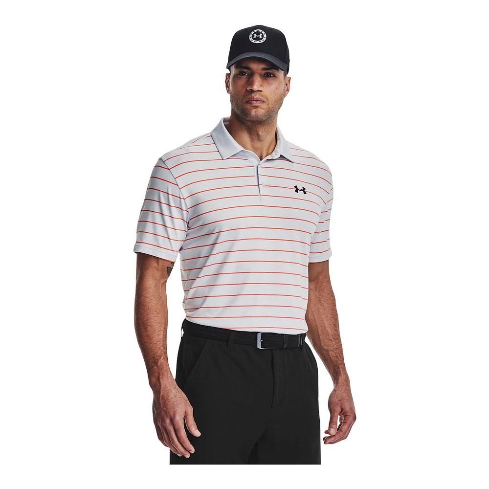 Under Armour Men's Playoff Polo 3.0 Stripe T Shirt