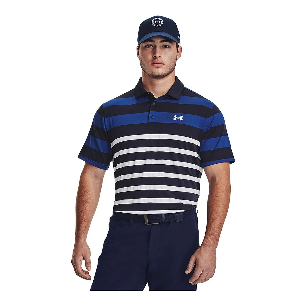 Under Armour Men's Playoff Polo 3.0 Stripe T Shirt