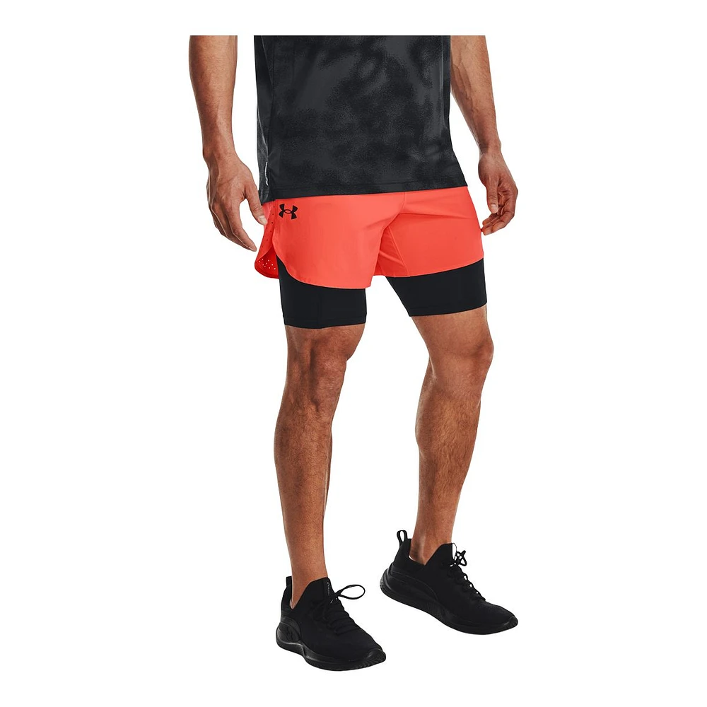 Under Armour Men's Stretch Woven 2-in-1 Shorts