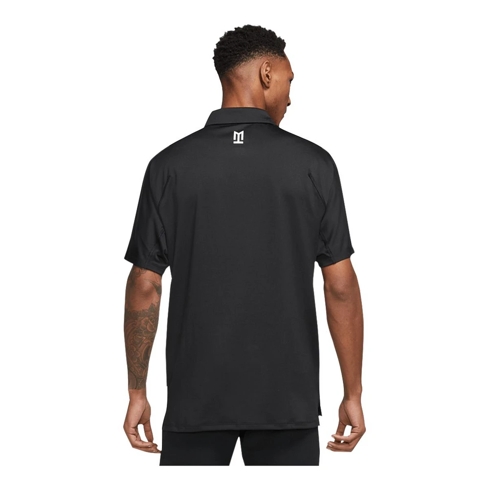 Nike Golf Men's Tiger Wood Dri-FIT Stripe Polo T Shirt