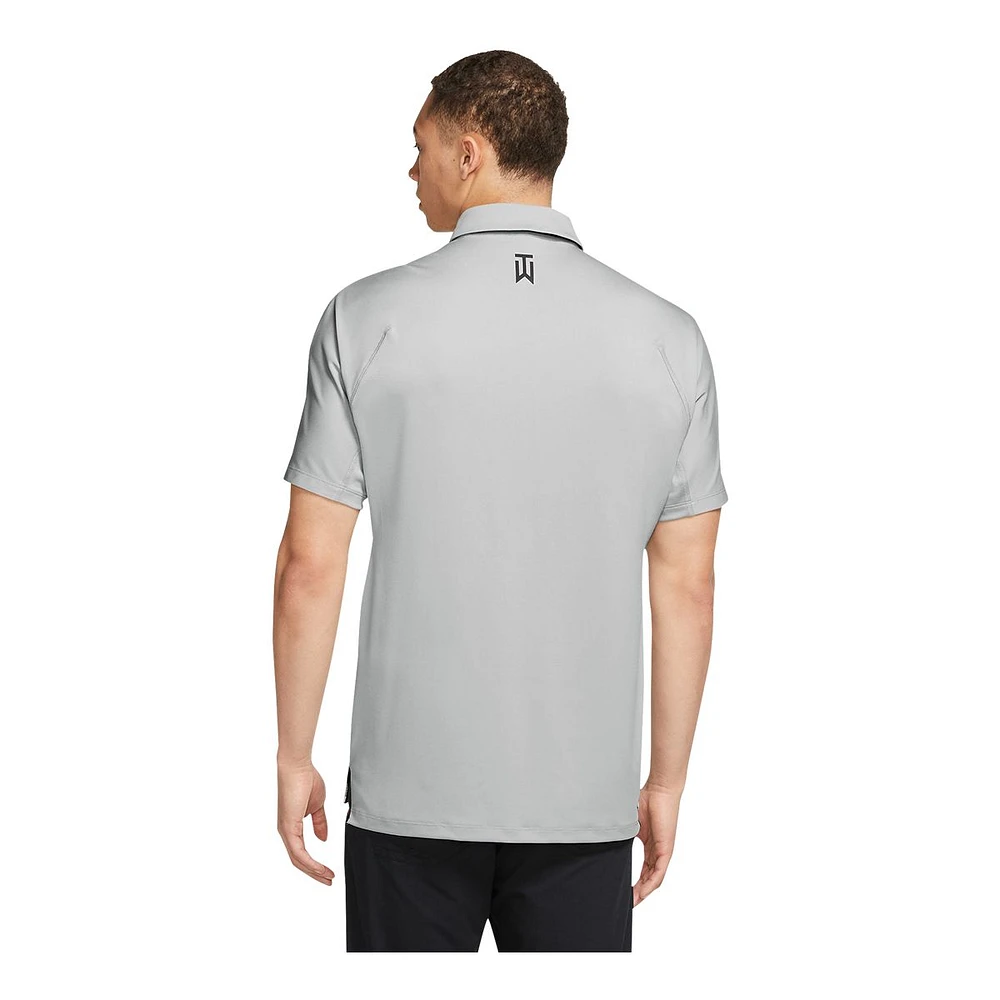 Nike Golf Men's Tiger Wood Dri-FIT Stripe Polo T Shirt