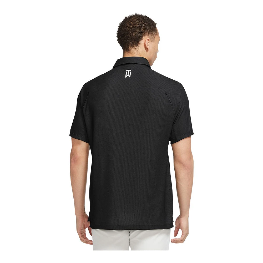 Nike Golf Men's Tiger Wood Dri-FIT Tech Pique Polo T Shirt