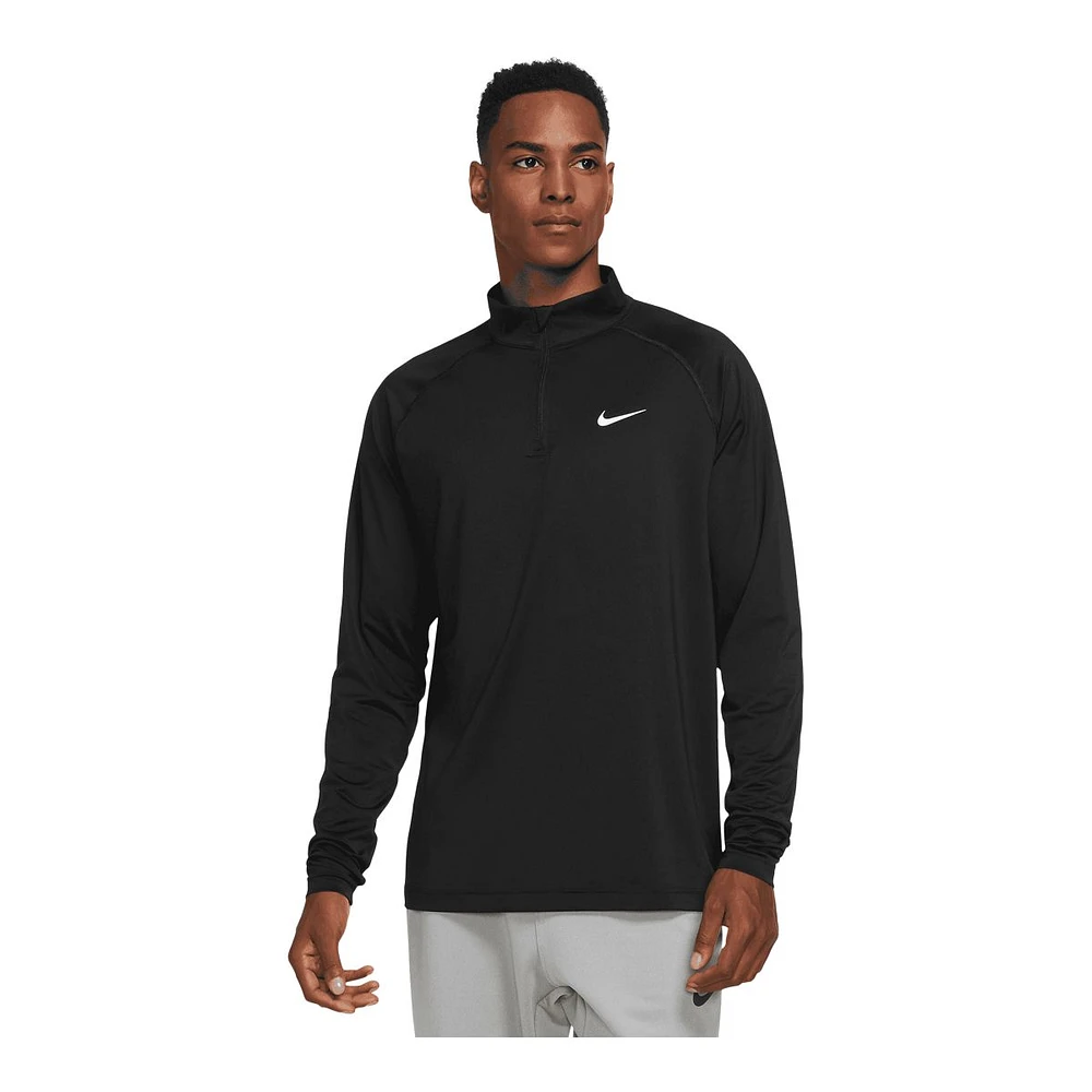 Nike Men's Dri-FIT Ready 1/4 Zip Long Sleeve Top