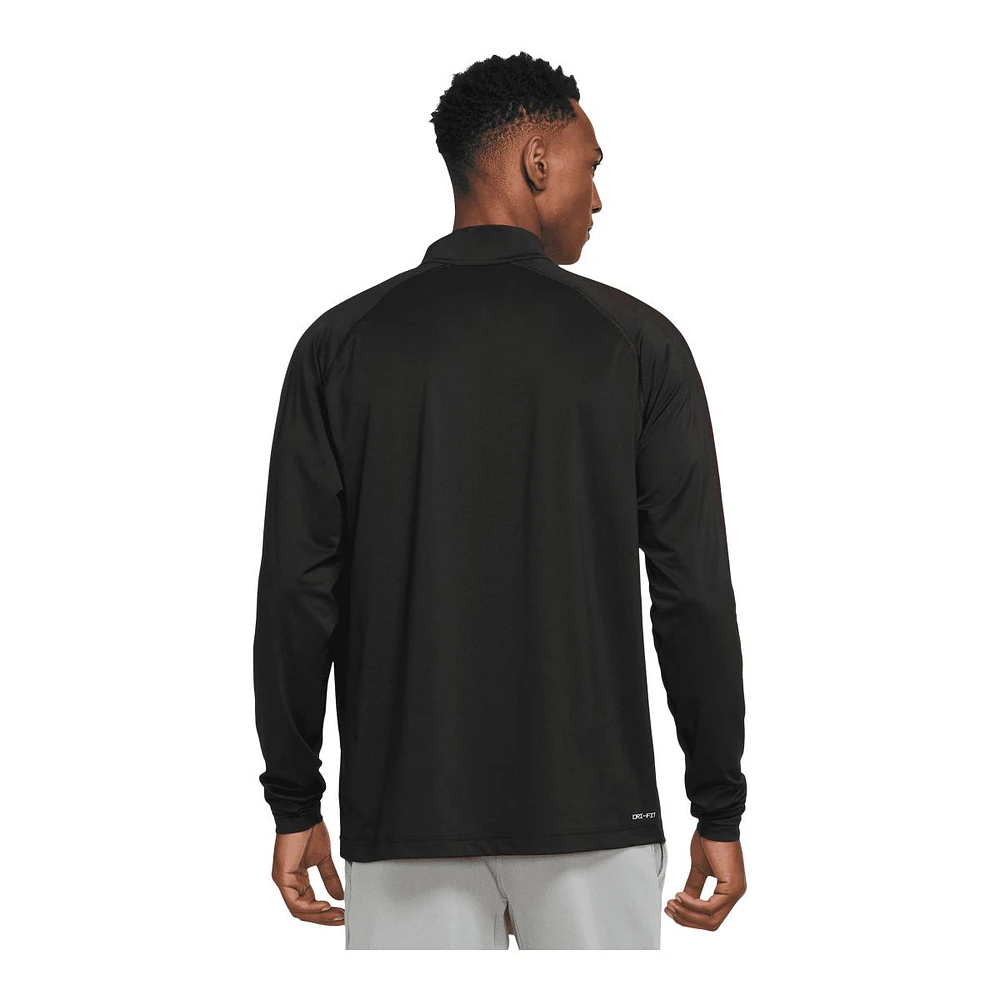 Nike Men's Dri-FIT Ready 1/4 Zip Long Sleeve Top