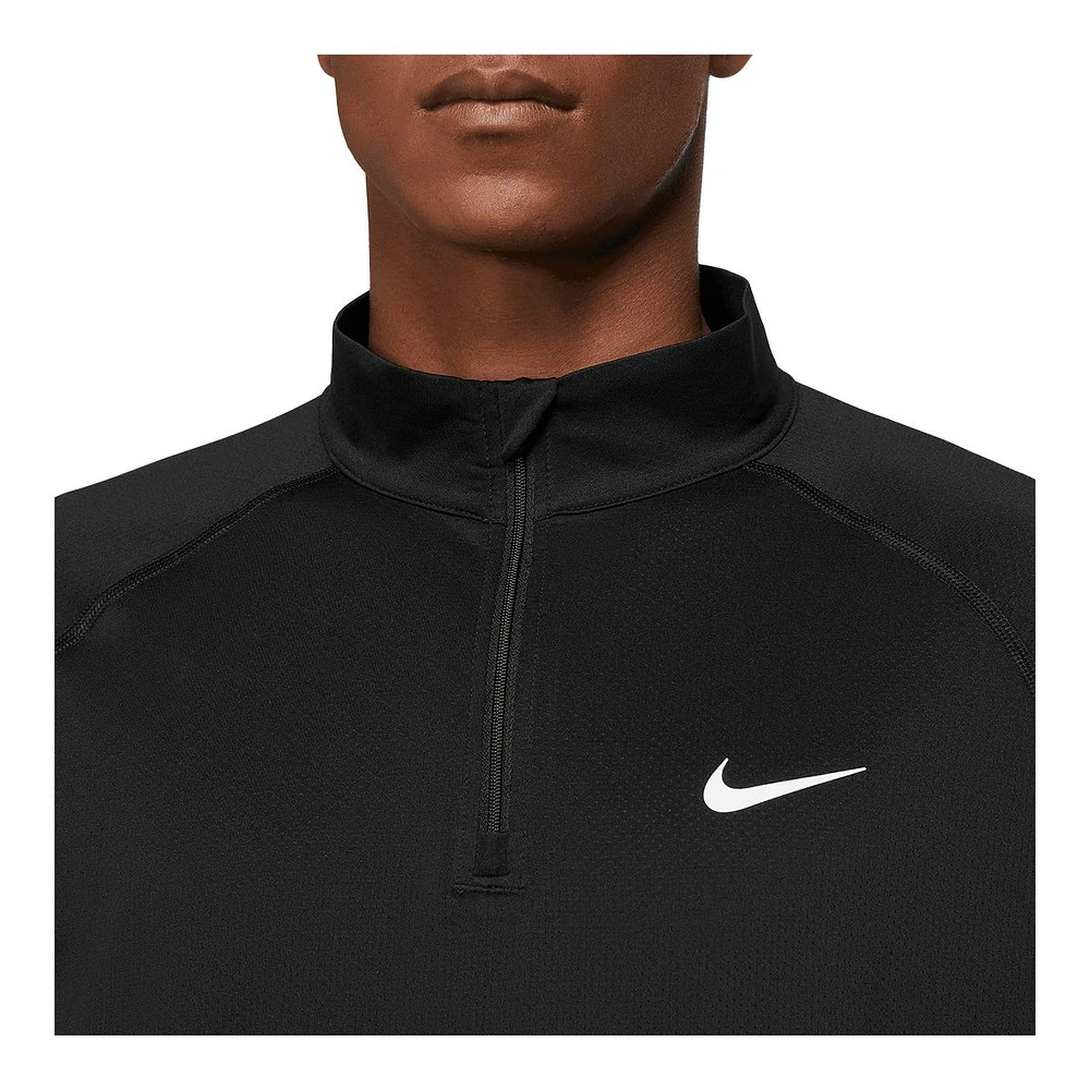 Nike Men's Dri-FIT Ready 1/4 Zip Long Sleeve Top