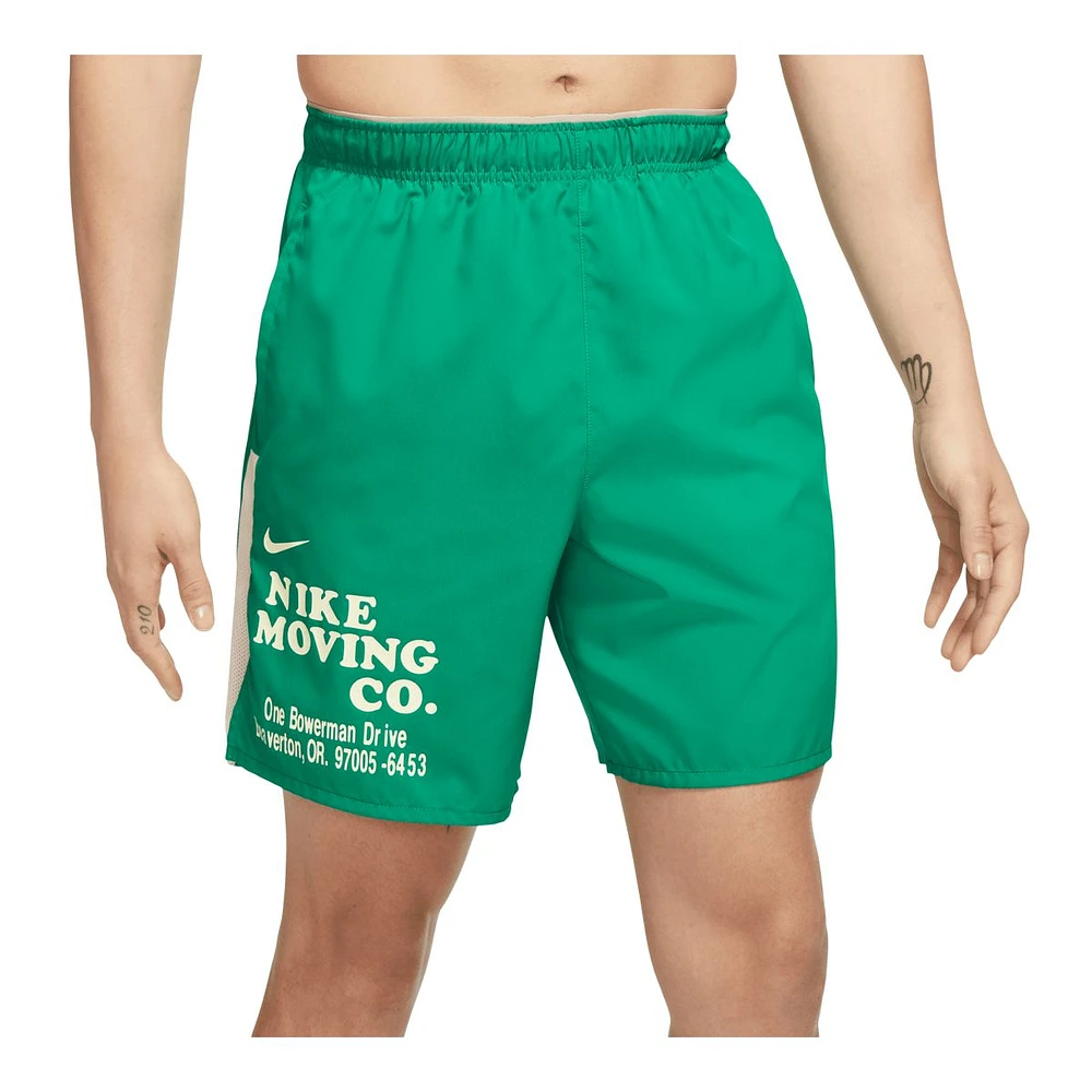 Nike Men's Challenger Moving Co 7 Inch Shorts