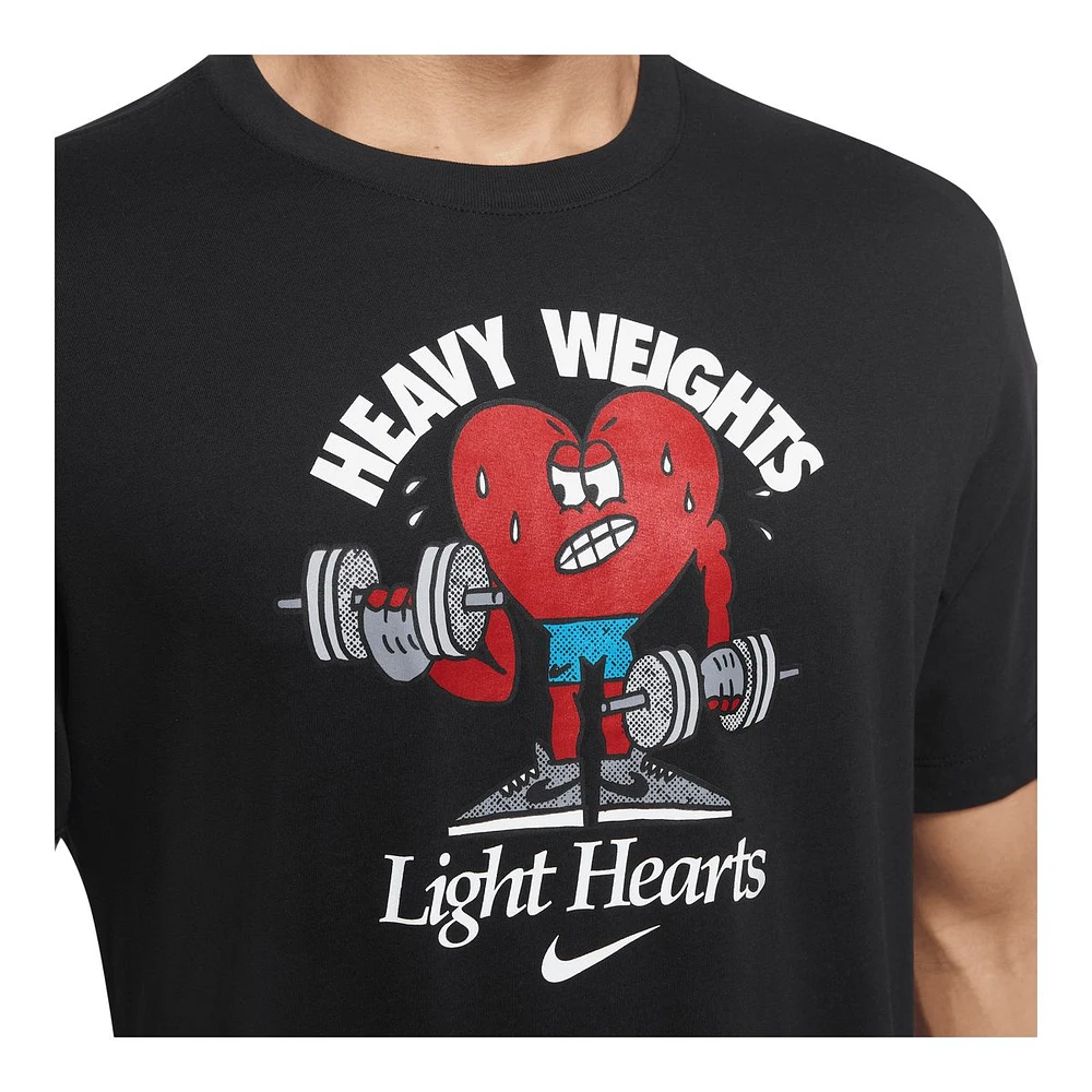 Nike Men's Dri-FIT Heart Humor T Shirt